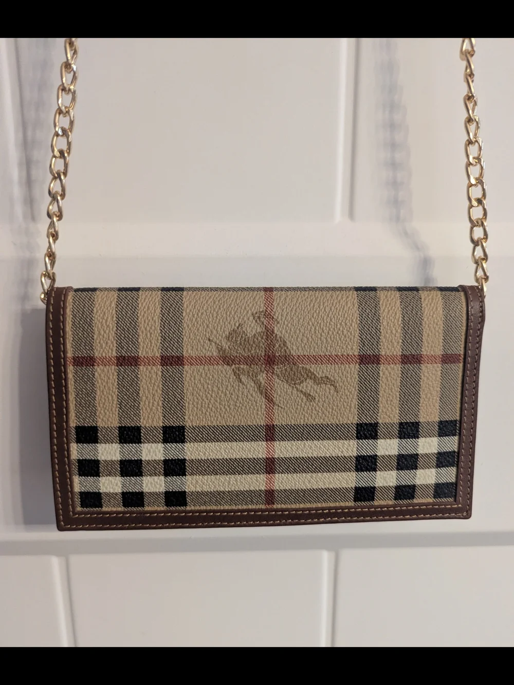 Classic Burberry Long Wallet Very Clean